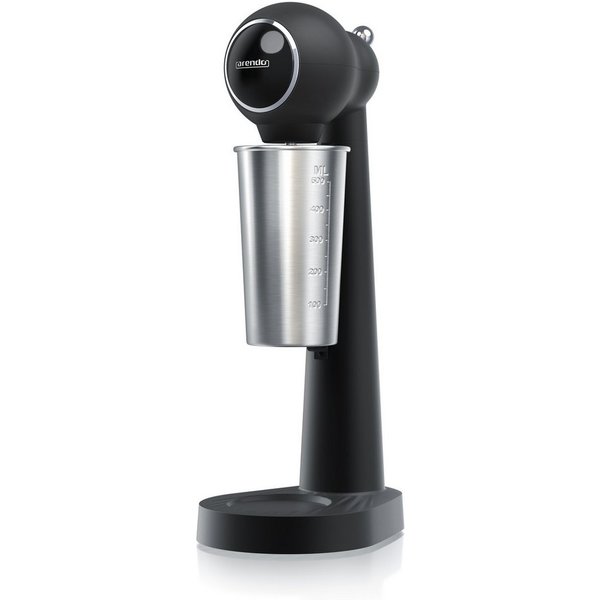 Arendo Standmixer 22.000 U/min, 100 W, 2 Stufen, Edelstahlbecher 500 ml, Smoothie Maker, 100 W, Blender, Doppelrührstab, Sicherheitsschalter, Anti-Rutsch-Füße