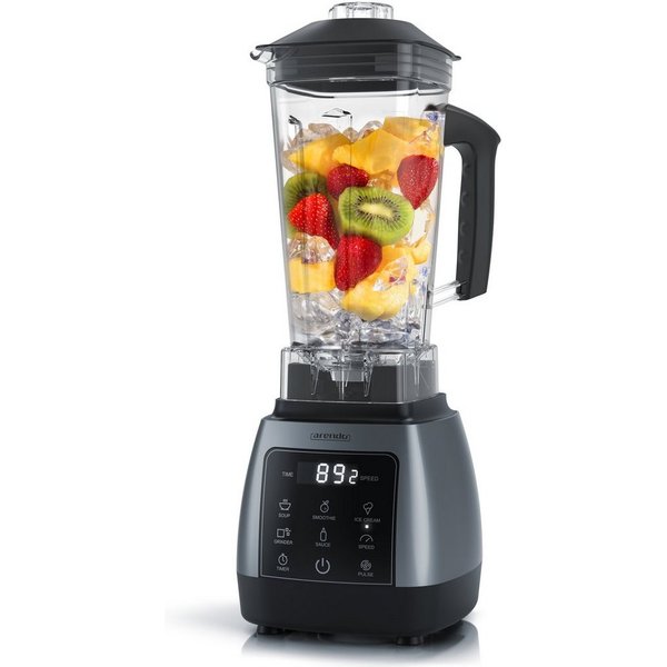 Arendo Standmixer Hochleitungsmixer 2000 W mit Touchpanel, max. 24.000 U/min, Blender, 2000 W, Smoothie Maker, 5 Programme, Timer, Mixer mit Display