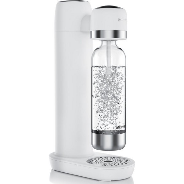 Arendo Wassersprudler Soda Maker mit 1000 ml Flasche, kompatibel mit 60 l CO2 Zylindern, (Set, 2-tlg., Soda Maker, PET-Flasche), Soda Streamer mit Wasserflasche