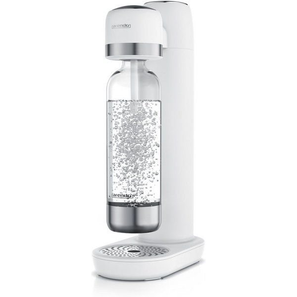 Arendo Wassersprudler Soda Streamer mit 1000 ml Flasche, kompatibel mit 60 l CO2 Zylindern, (Set, 2-tlg., Soda Maker, PET-Flasche), Soda Maker mit Wasserflasche