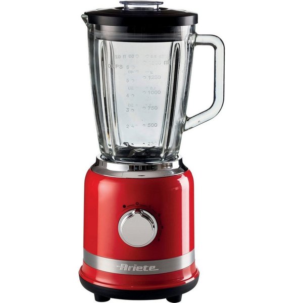 Ariete Standmixer 585R Moderna rot, 1,5 L, 1000 W