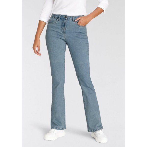 Arizona Bootcut-Jeans hohe Leibhöhe