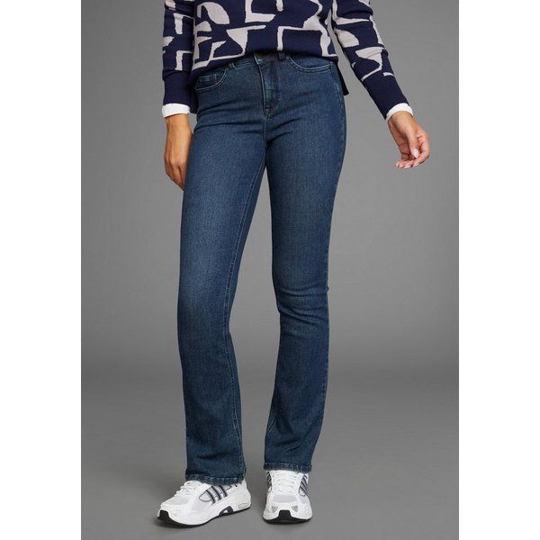 Arizona Bootcut-Jeans Ultra Soft elastische Passform, ausgestellte Beinform, hohe Leibhöhe