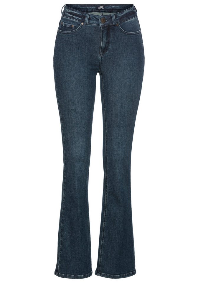 Arizona Bootcut-Jeans Ultra Soft elastische Passform, ausgestellte Beinform, hohe Leibhöhe – Bild 5 von 5