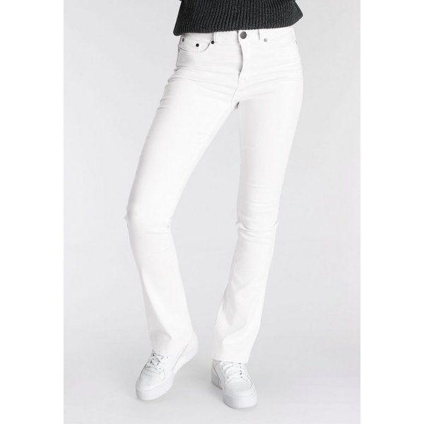 Arizona Bootcut-Jeans Ultra Soft elastische Passform, ausgestellte Beinform, hohe Leibhöhe