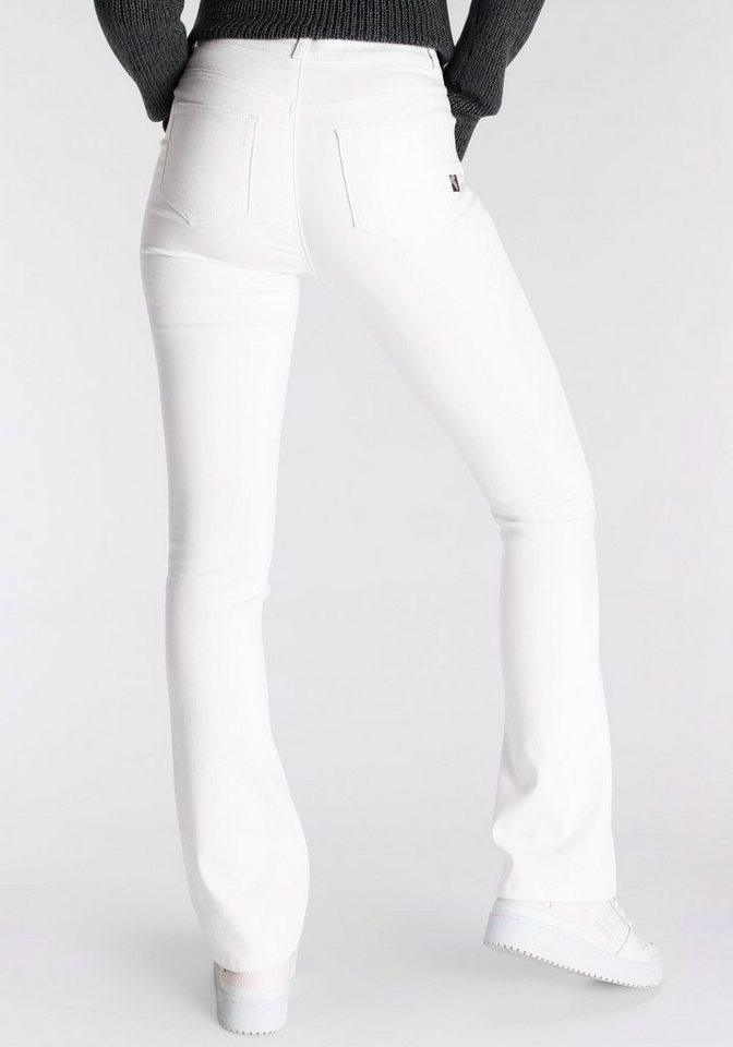 Arizona Bootcut-Jeans Ultra Soft elastische Passform, ausgestellte Beinform, hohe Leibhöhe – Bild 2 von 5