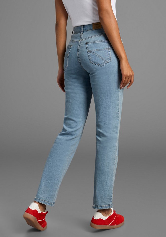 Arizona Gerade Jeans Annett bequeme Passform, 5-Pocket-Style, hohe Taille – Bild 2 von 5
