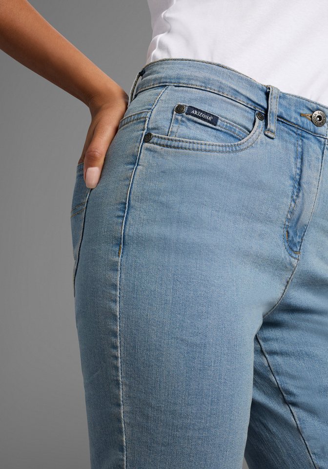 Arizona Gerade Jeans Annett bequeme Passform, 5-Pocket-Style, hohe Taille – Bild 3 von 5