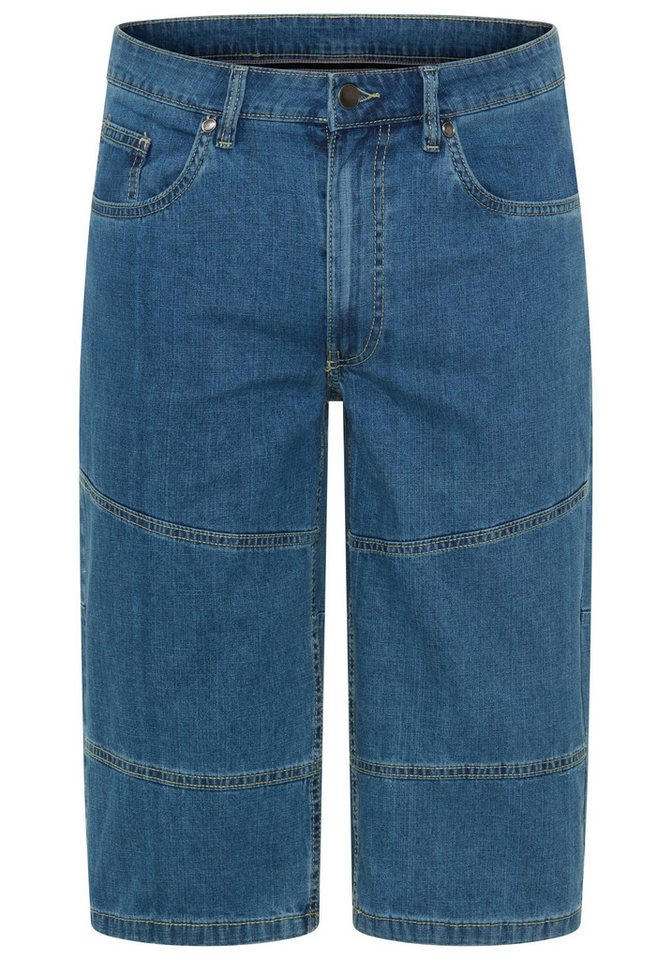 Arizona Jeansbermudas Regular Fit, gerade geschnittenes Bein, niedrige Leibhöhe – Bild 4 von 5