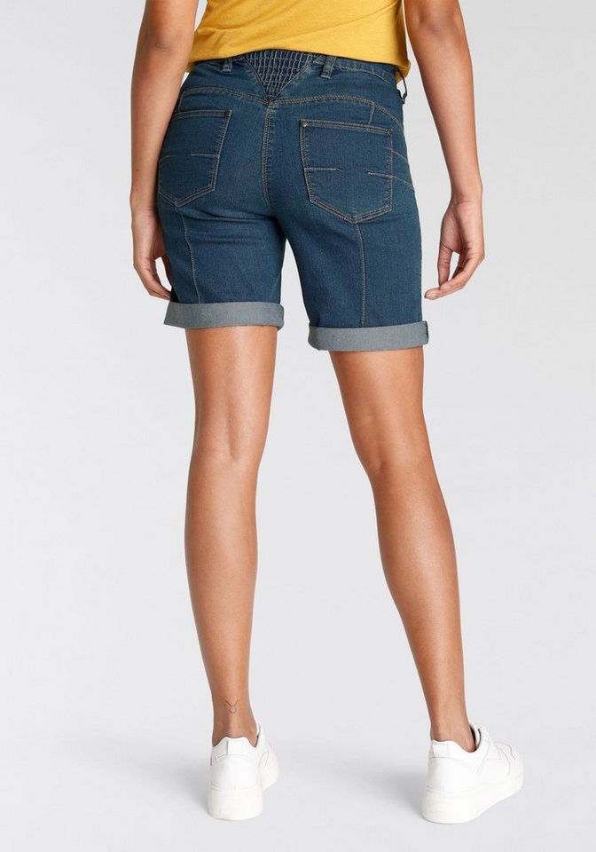 Arizona Jeansbermudas weite Passform, kurze Beinform, hohe Leibhöhe – Bild 3 von 5