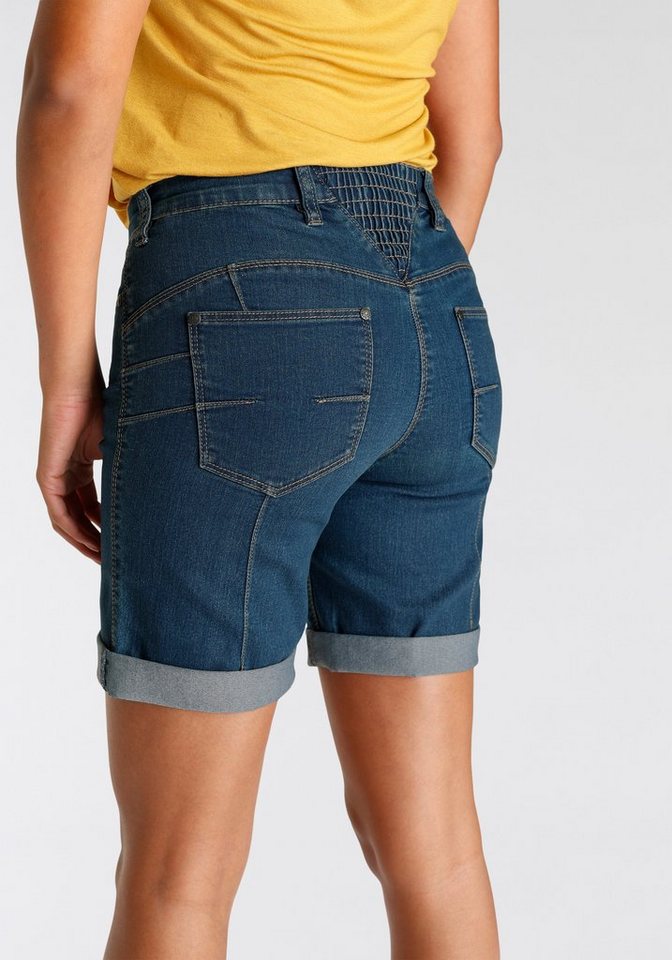 Arizona Jeansbermudas weite Passform, kurze Beinform, hohe Leibhöhe – Bild 4 von 5