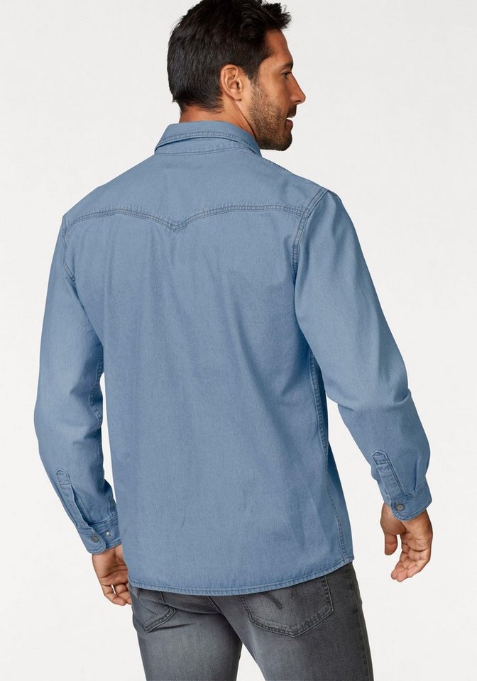 Arizona Jeanshemd Western Stil – Bild 2 von 5
