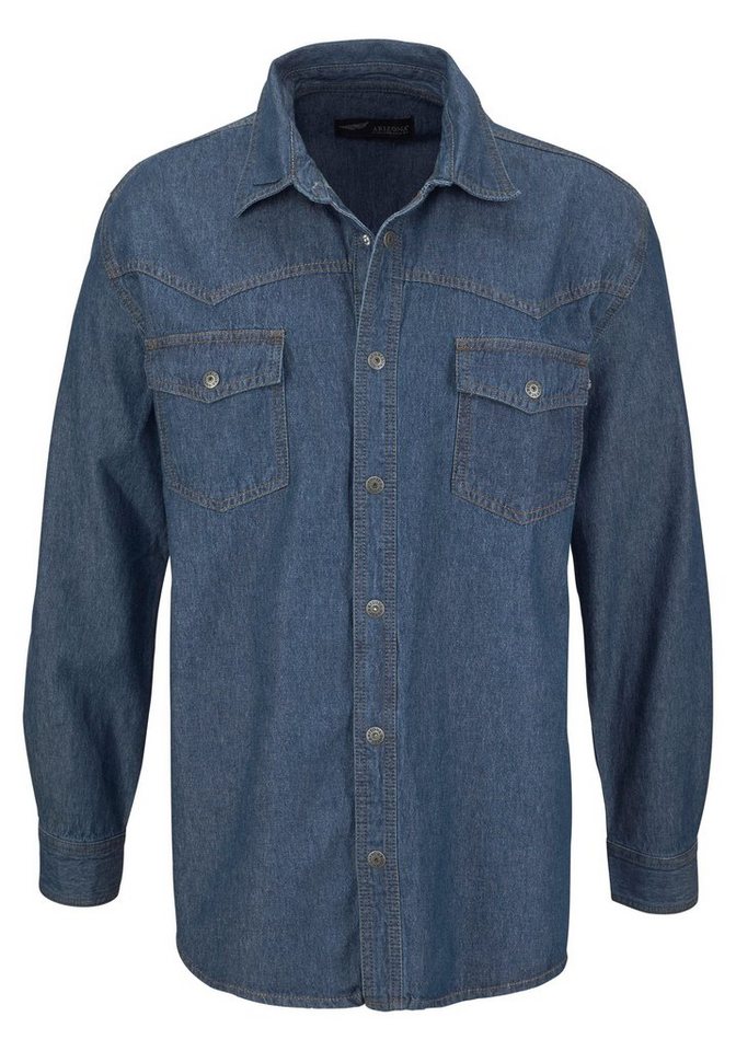 Arizona Jeanshemd Western Stil – Bild 5 von 5