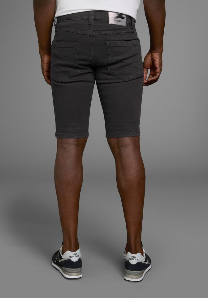 Arizona Jeansshorts gerader Schnitt, niedrige Leibhöhe – Bild 2 von 5