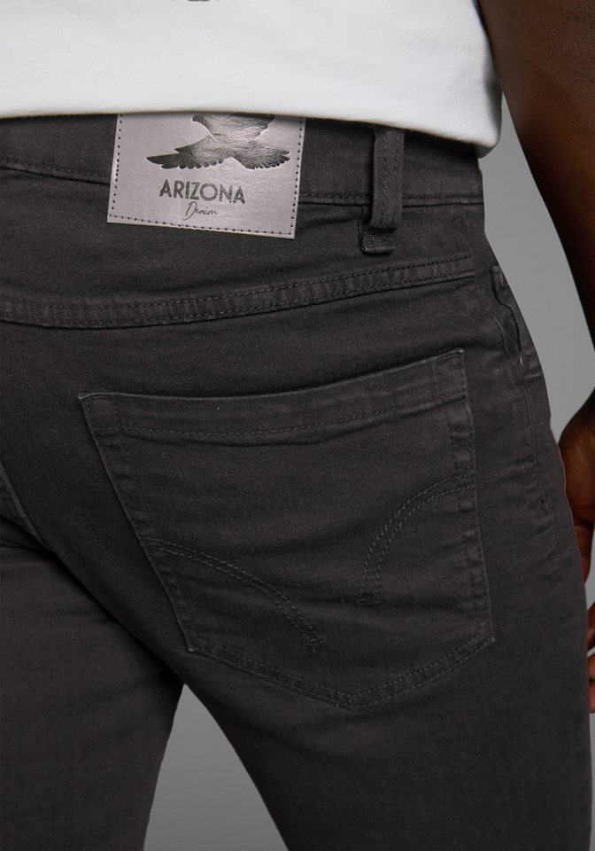 Arizona Jeansshorts gerader Schnitt, niedrige Leibhöhe – Bild 3 von 5