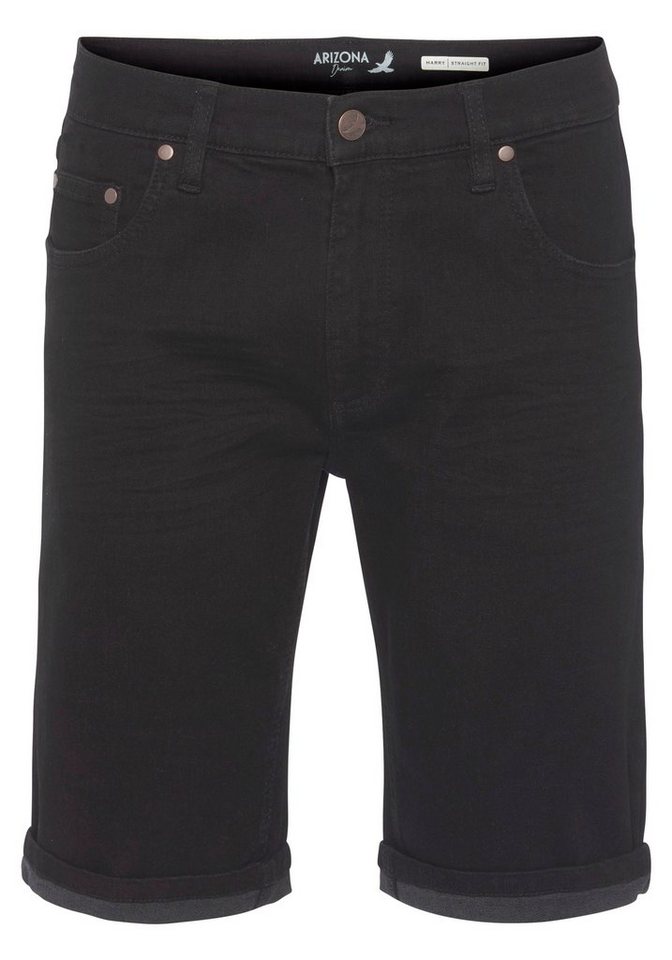 Arizona Jeansshorts gerader Schnitt, niedrige Leibhöhe – Bild 5 von 5