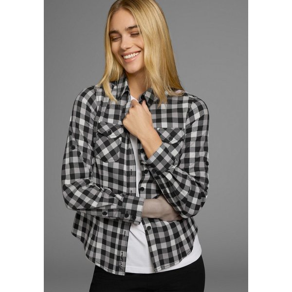 Arizona Karobluse Lässiger-Holzfäller-Look