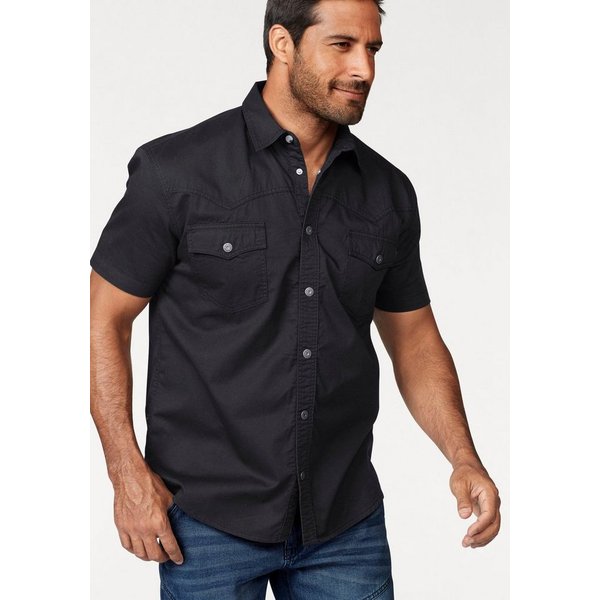 Arizona Kurzarmhemd im Western-Stil