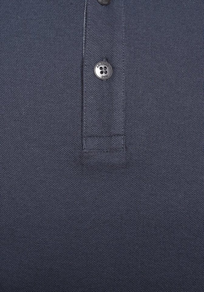 Arizona Poloshirt Kurzarm, mit Rippbündchen, Polokragen, aus Piqué-Stoff – Bild 5 von 5