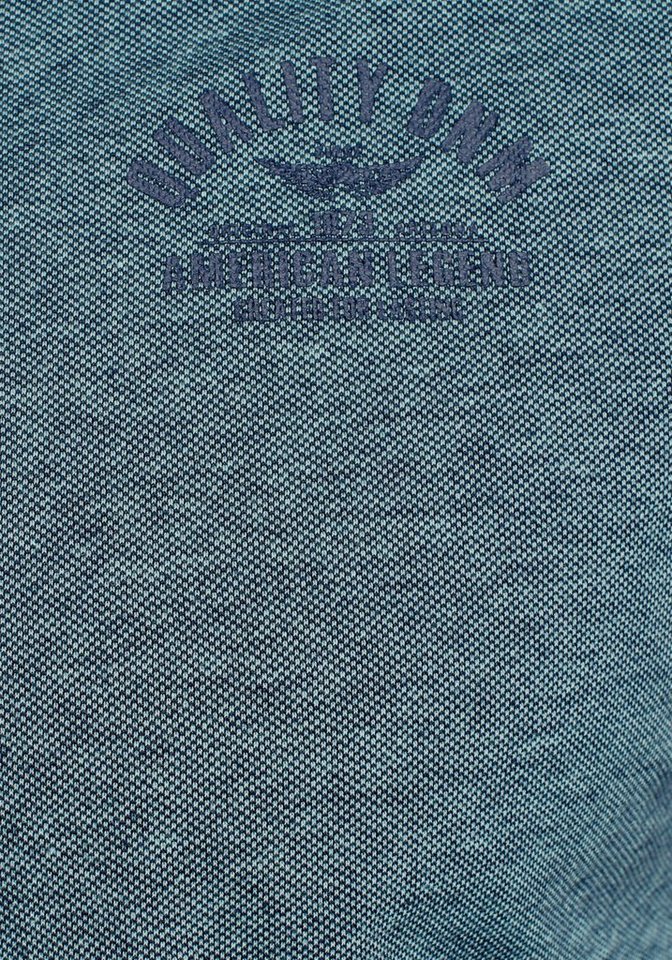 Arizona Poloshirt Kurzarm, mit Polokragen, mit Print-Applikationen, aus Piqué-Stoff – Bild 5 von 5