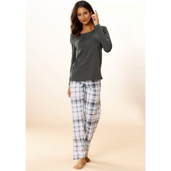 Arizona Pyjama (Set, 2 tlg) mit Karomuster