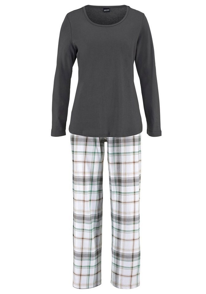 Arizona Pyjama (Set, 2 tlg) mit Karomuster – Bild 2 von 5