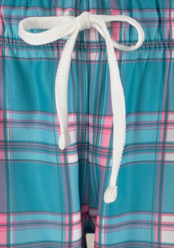 Arizona Pyjama (Set, 2 tlg) mit karierter Hose – Bild 5 von 5