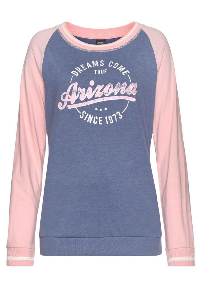 Arizona Pyjama (Set, 2 tlg) im College-Look mit Folienprint – Bild 4 von 5