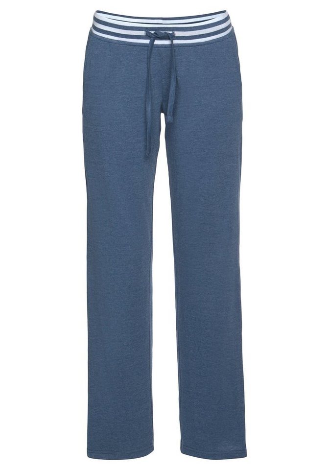 Arizona Pyjama (Set, 2 tlg) mit gestreiften Bündchen – Bild 5 von 5