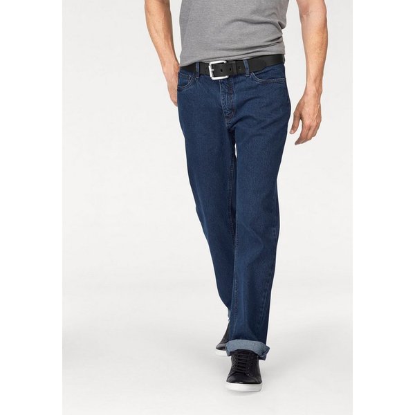 Arizona Regular-fit-Jeans James regular fit, gerades Bein, Five-Pocket-Form, normale Leibhöhe