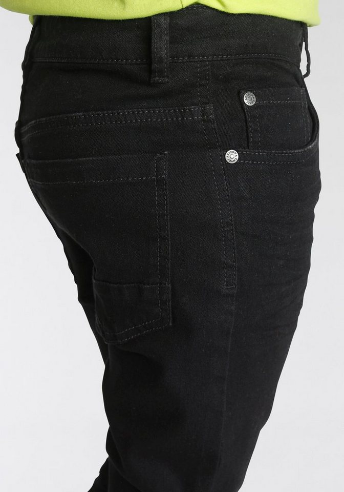 Arizona Stretch-Hose, Basic Jeans für Jungen regular fit mit schmalem Bein – Bild 3 von 5