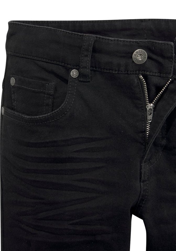 Arizona Stretch-Hose, Basic Jeans für Jungen regular fit mit schmalem Bein – Bild 4 von 5