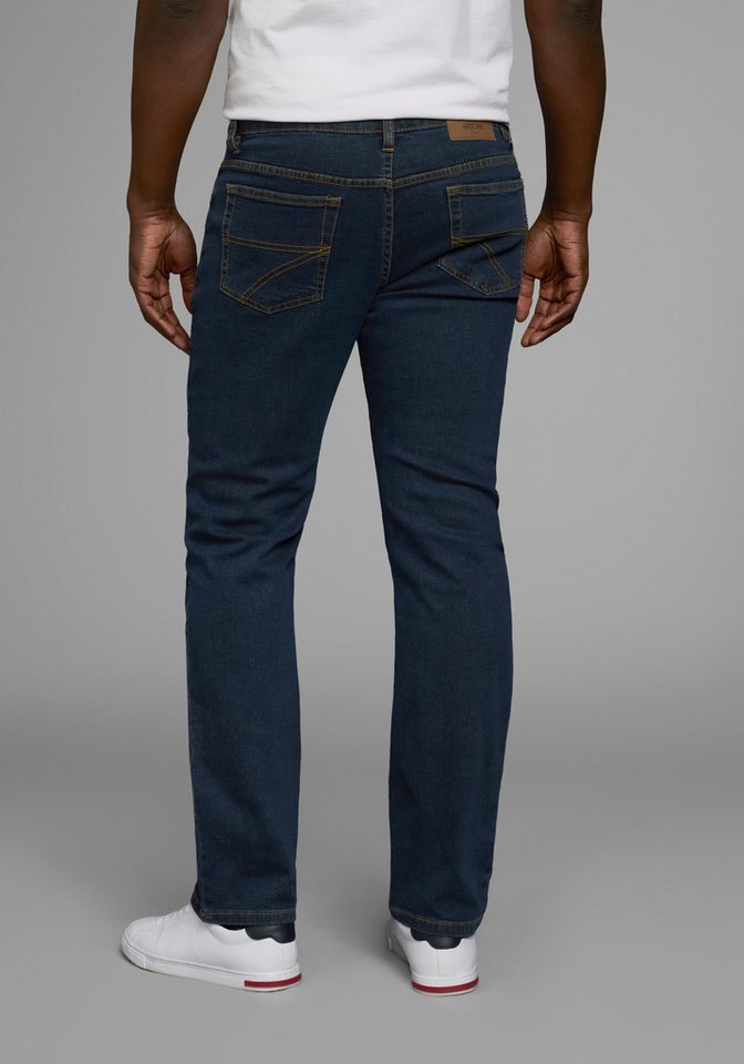 Arizona Stretch-Jeans John (Packung, 2-tlg) gerade Beinform, niedrige Leibhöhe, mit Five-Pocket-Konfiguration – Bild 4 von 5