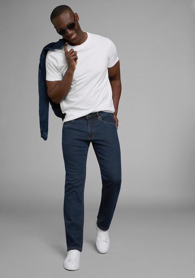Arizona Stretch-Jeans John (Packung, 2-tlg) gerade Beinform, niedrige Leibhöhe, mit Five-Pocket-Konfiguration – Bild 5 von 5
