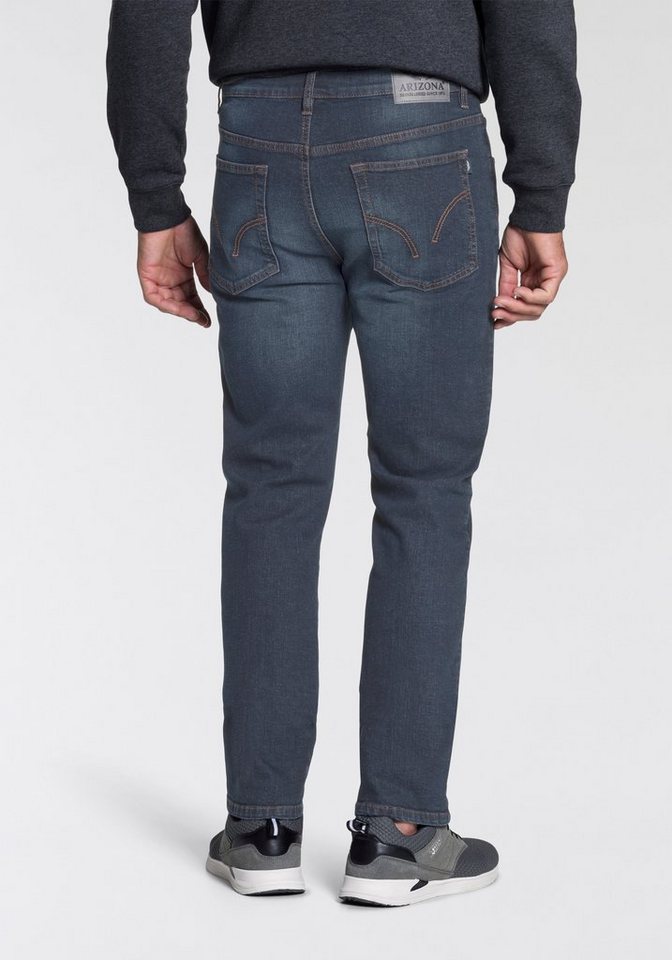 Arizona Stretch-Jeans Willis (Packung, 2-tlg) straight-fit, lange Beine, mit Nieten, niedrige Leibhöhe – Bild 3 von 5