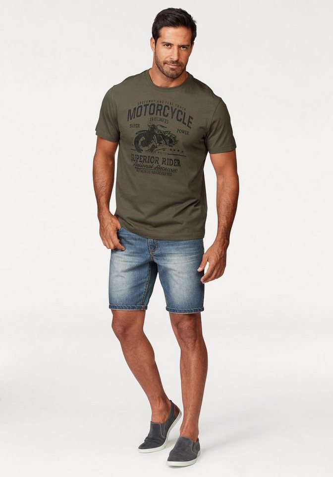 Arizona T-Shirt Kurzarm, lässige Passform, bedruckt, Rundhals, casual – Bild 5 von 5