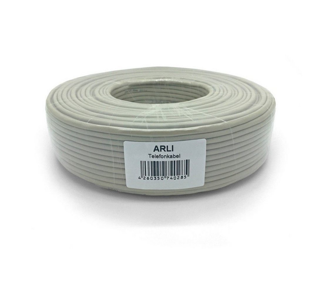 ARLI 100m Telefon Kabel 2 x 2 x 0,6 mm 4 Adern Verlegekabel J-Y(ST)Y Installationskabel, (10000 cm), 2x2x0,6 mm Telefonkabel Sprechanlagen Klingel Anlagen Leitu – Bild 3 von 3