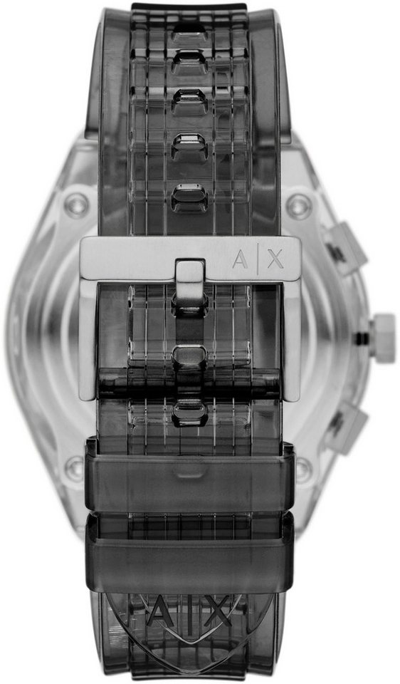 ARMANI EXCHANGE Chronograph SYNC AX4167, Quarzuhr, Armbanduhr, Herrenuhr, Polyurethanband, Datum, Stoppfunktion – Bild 3 von 5