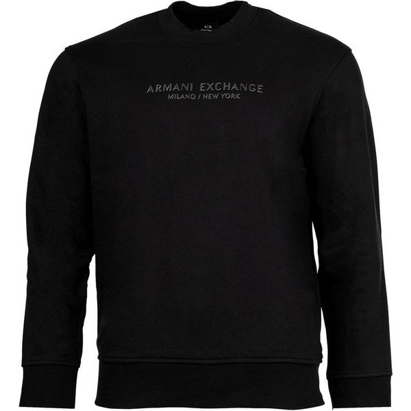 ARMANI EXCHANGE Sweatshirt Herren Sweatshirt 1er Pack Baumwolle SWEATSHIRT (Packung, 1er Pack)