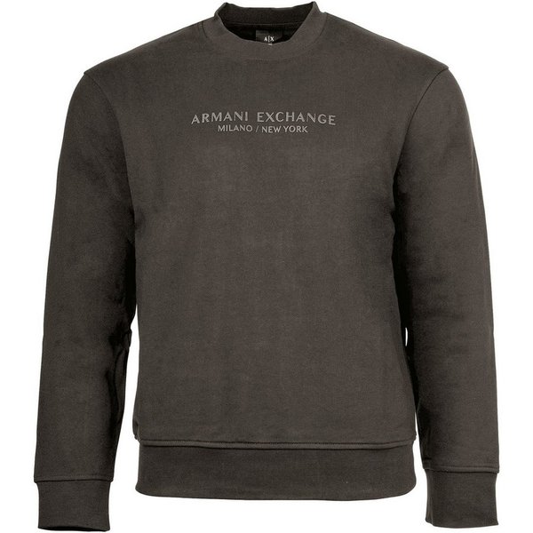 ARMANI EXCHANGE Sweatshirt Herren Sweatshirt 1er Pack Baumwolle SWEATSHIRT