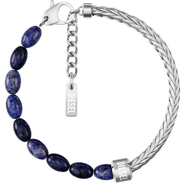 Diesel Armband Diesel Font, mit Lapislazuli oder Achat