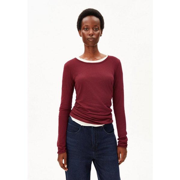 Armedangels Longsleeve EINIAARA SOFT Longsleeve aus Bio-Baumwolle Slim Fit