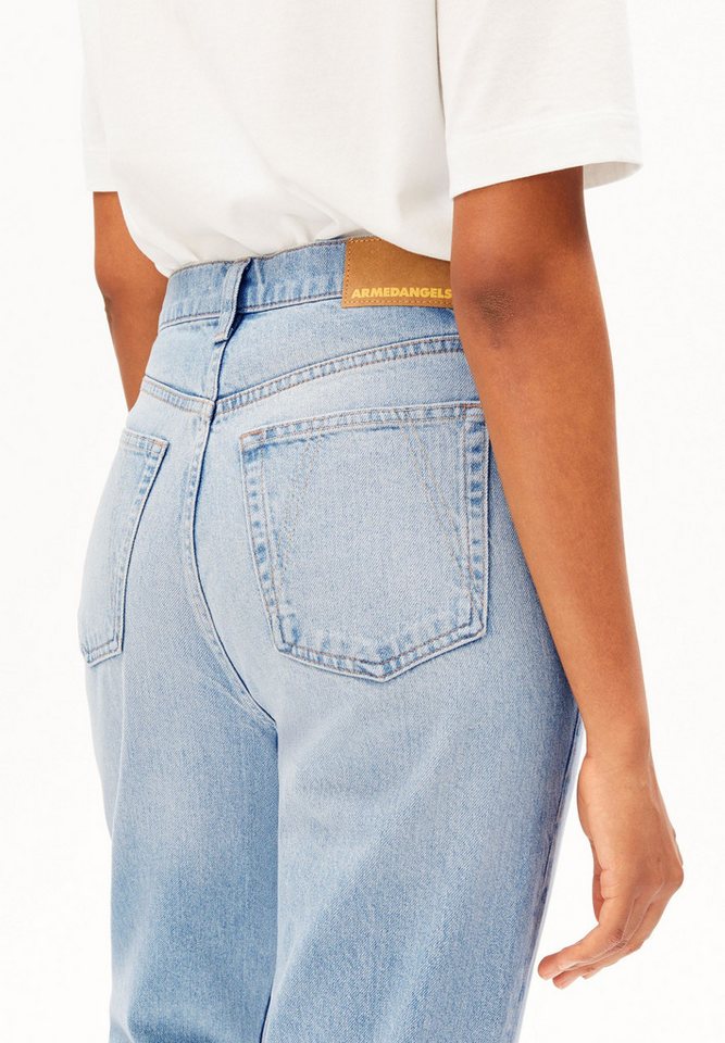 Armedangels Straight-Jeans AAIKALA (Non-Stretch, Regular Fit) High waist – Bild 3 von 5