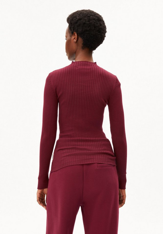 Armedangels Strickpullover ALAANIA Pullover Slim Fit aus Bio-Baumwolle Fitted – Bild 4 von 5