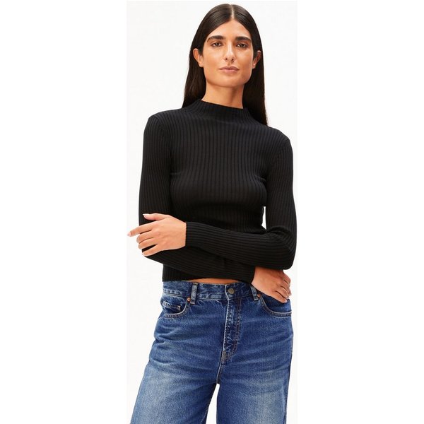 Armedangels Strickpullover ALAANIA Pullover Slim Fit aus Bio-Baumwolle Fitted