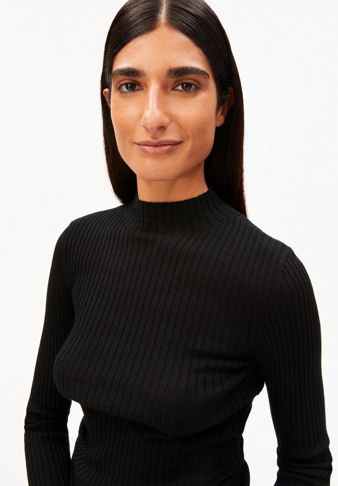 Armedangels Strickpullover ALAANIA Pullover Slim Fit aus Bio-Baumwolle Fitted – Bild 3 von 5