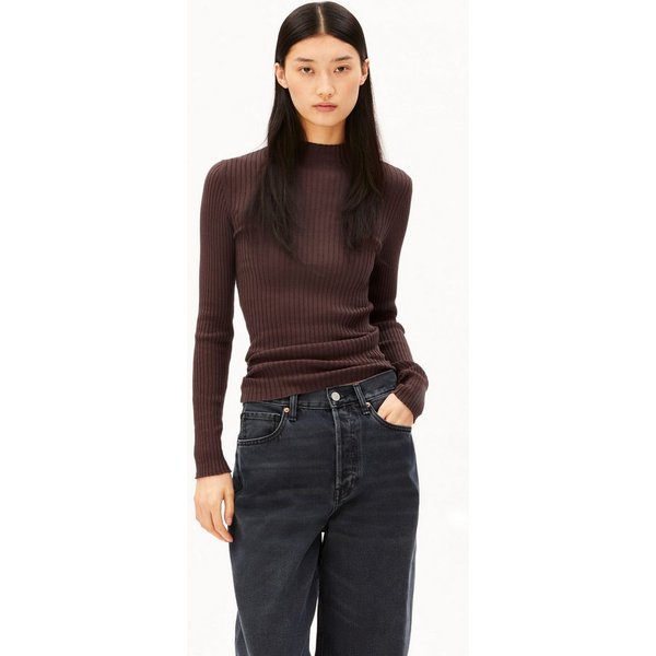 Armedangels Strickpullover ALAANIA Pullover Slim Fit aus Bio-Baumwolle Fitted