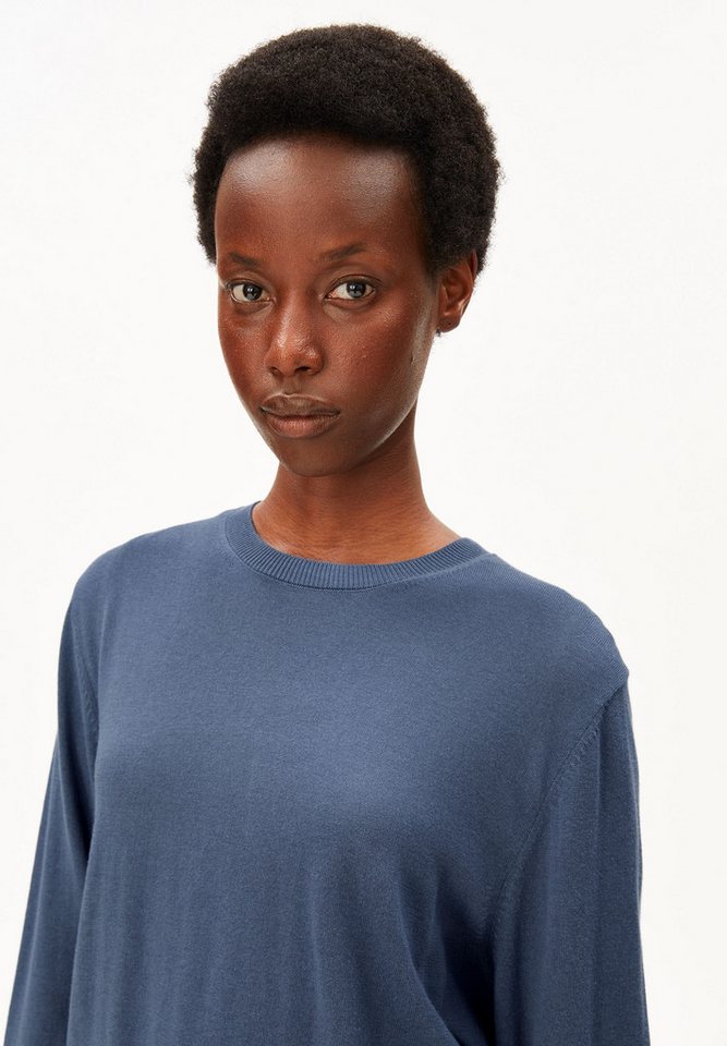 Armedangels Strickpullover FINE KNIT Pullover aus TENCEL™ Modal Mix Regular Fit – Bild 3 von 5