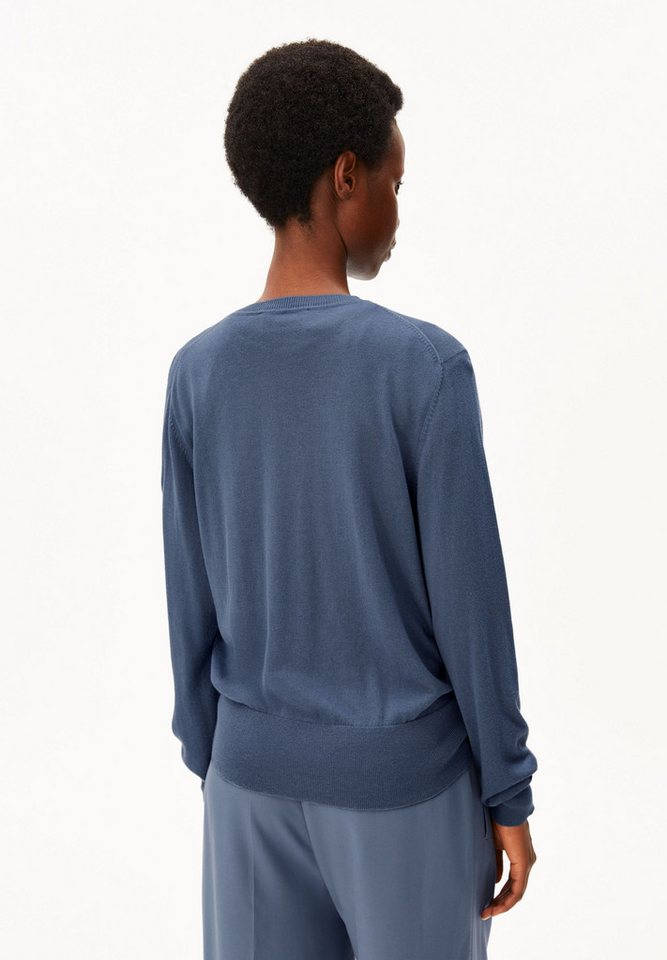 Armedangels Strickpullover FINE KNIT Pullover aus TENCEL™ Modal Mix Regular Fit – Bild 4 von 5
