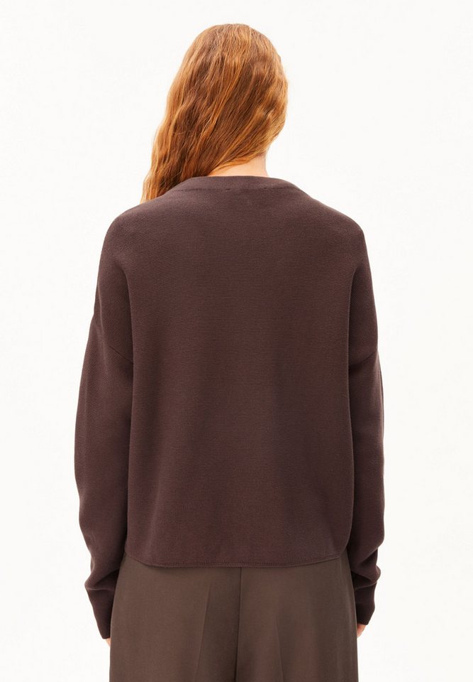 Armedangels Strickpullover MERINAA LINKS LINKS Loose Fit – Bild 4 von 5